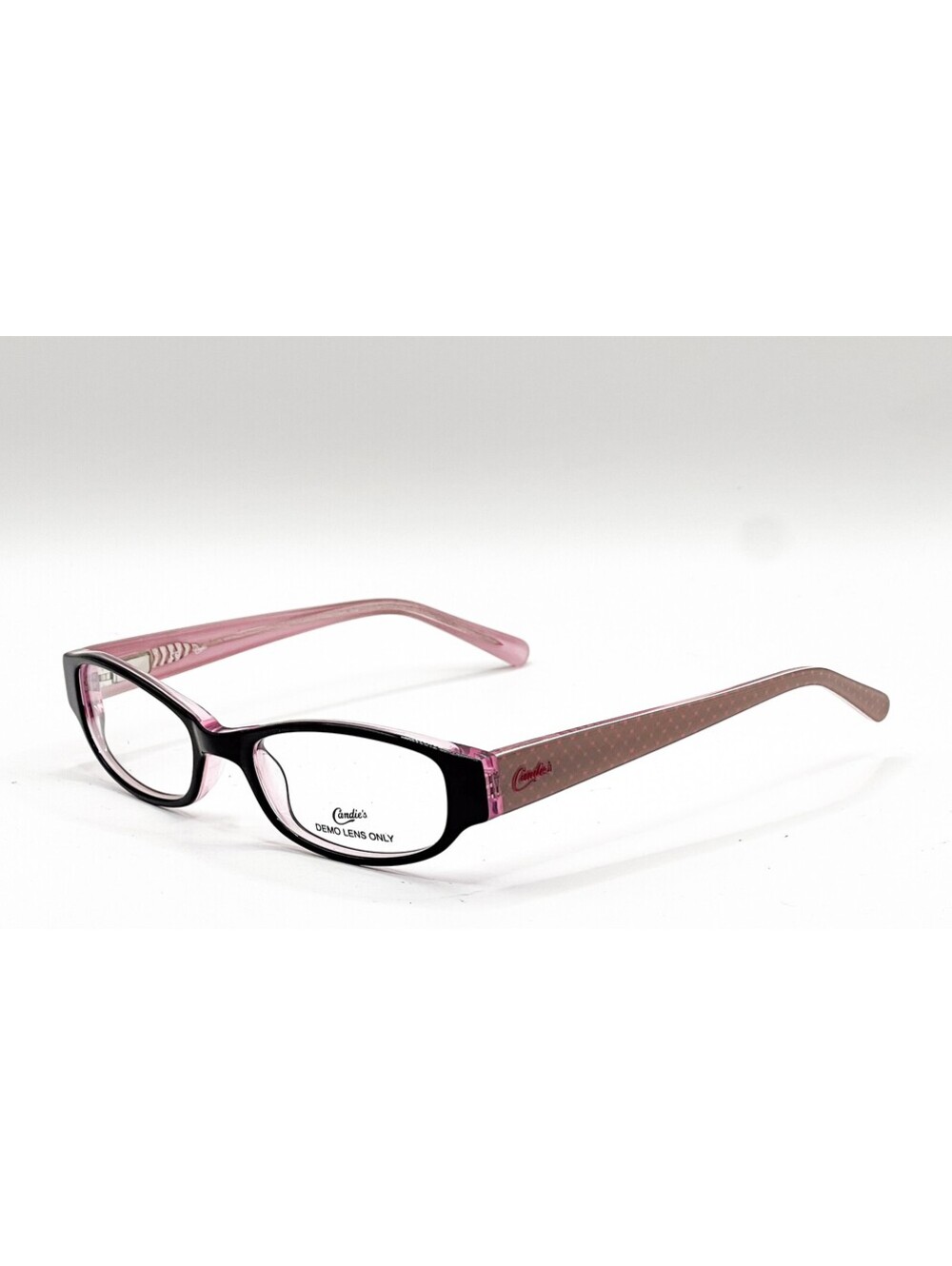 Candie's C Pixie Blk Black Modified Oval Authentic Eyeglass Frames 47-16